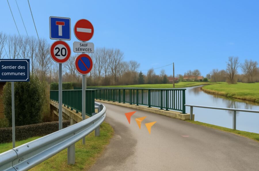 Entrée Sentier des Communes